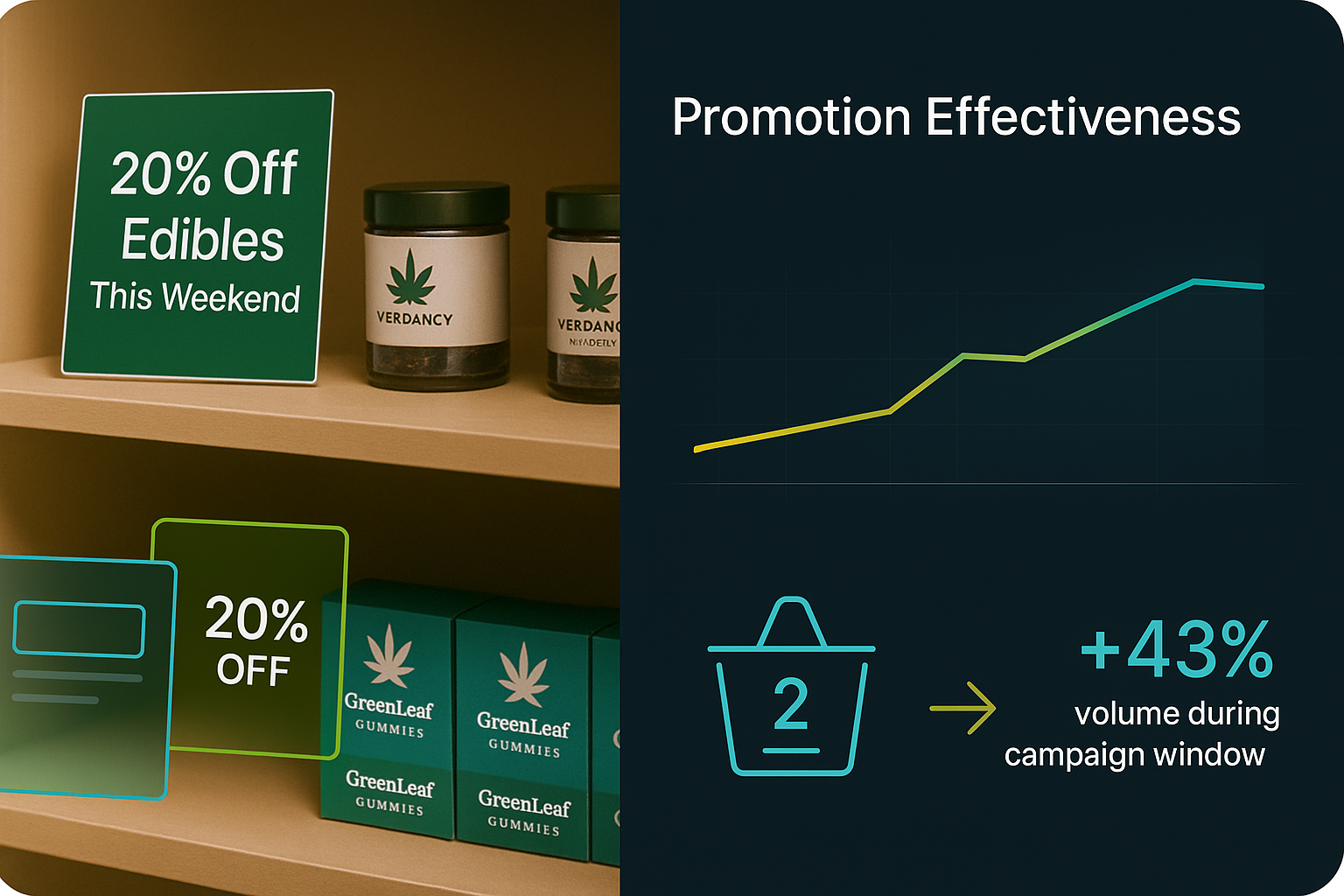 Promotion effectiveness visualization