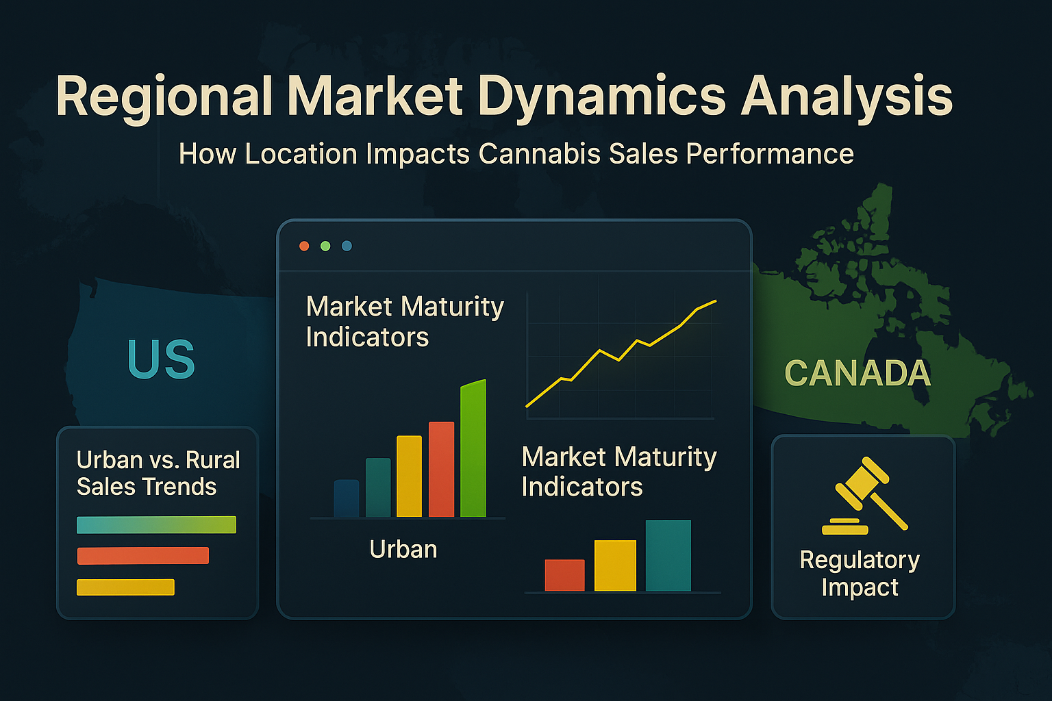Regional Market Dynamics: How Location Impacts Cannabis Sales Performance